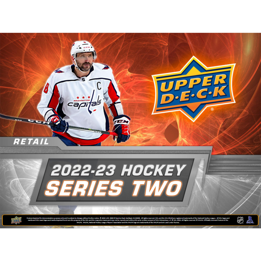 NHL- 2022/23 Upper Deck Hockey Hobby Trading Card S2 (Display of 24)