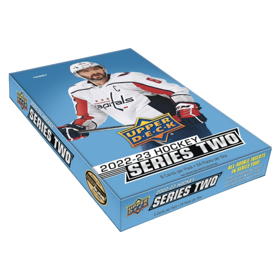 NHL- 2022/23 Upper Deck Hockey Hobby Trading Card S2 (Display of 24)