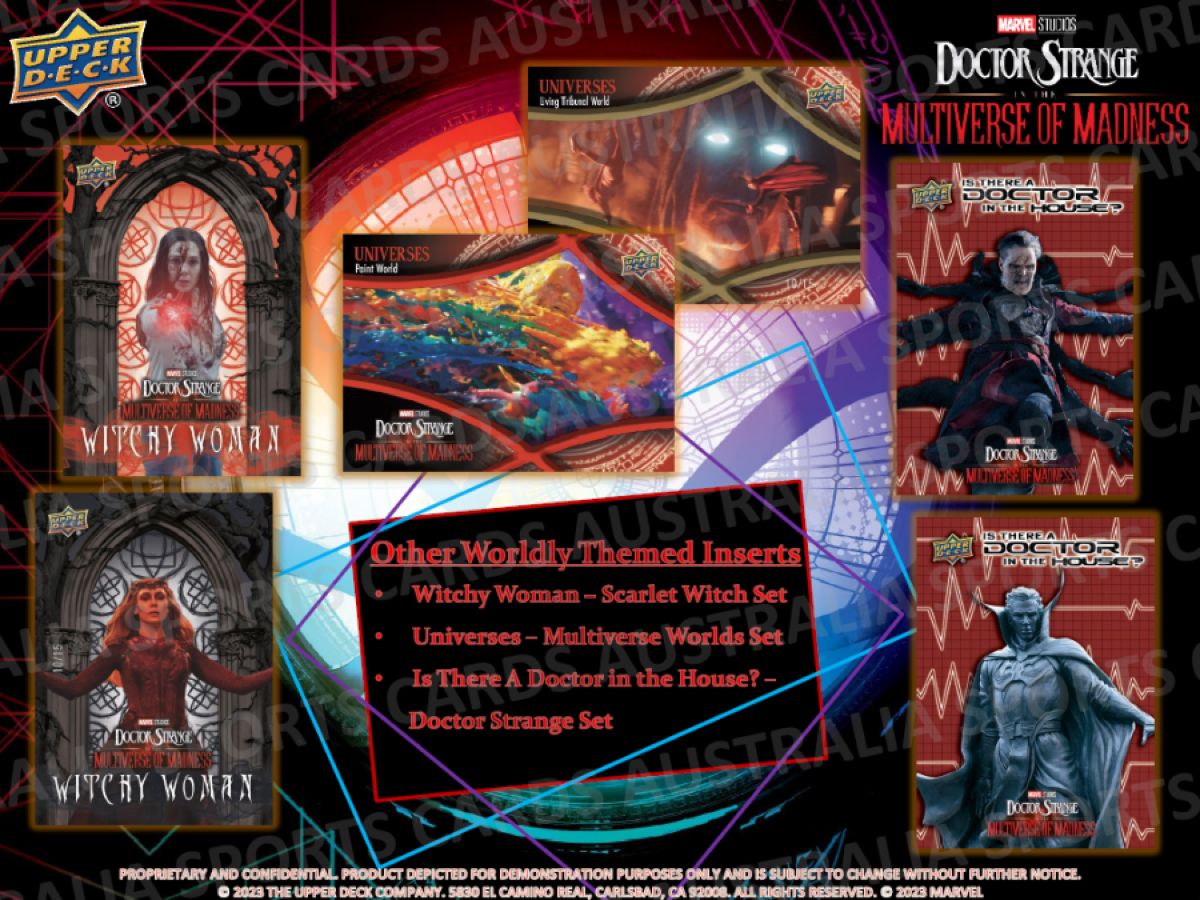 Doctor Strange 2: Multiverse of Madness - Hobby Trading Cards (Display of 15)