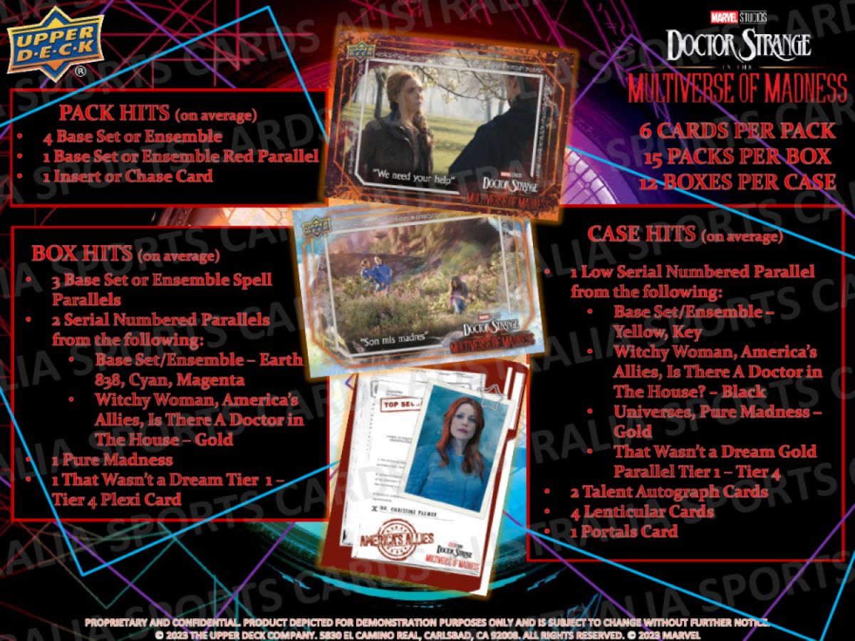 Doctor Strange 2: Multiverse of Madness - Hobby Trading Cards (Display of 15)