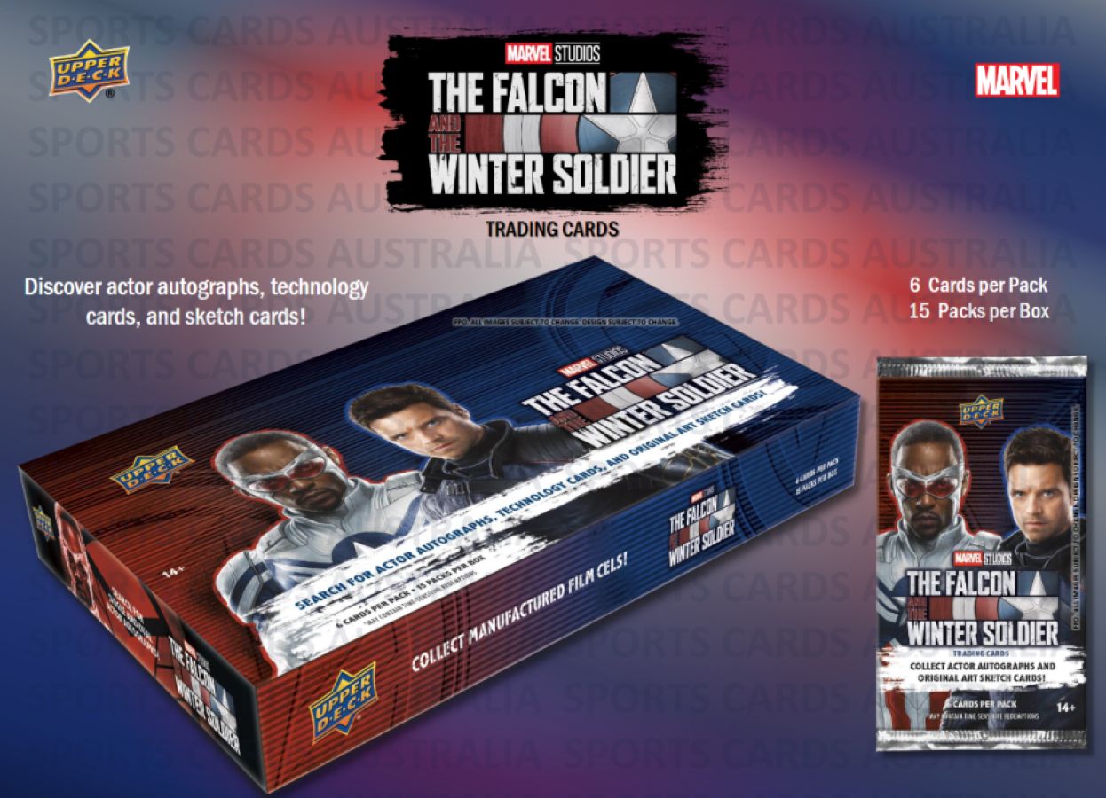 The Falcon and the Winter Soldier - Trading Cards (Display of 15)