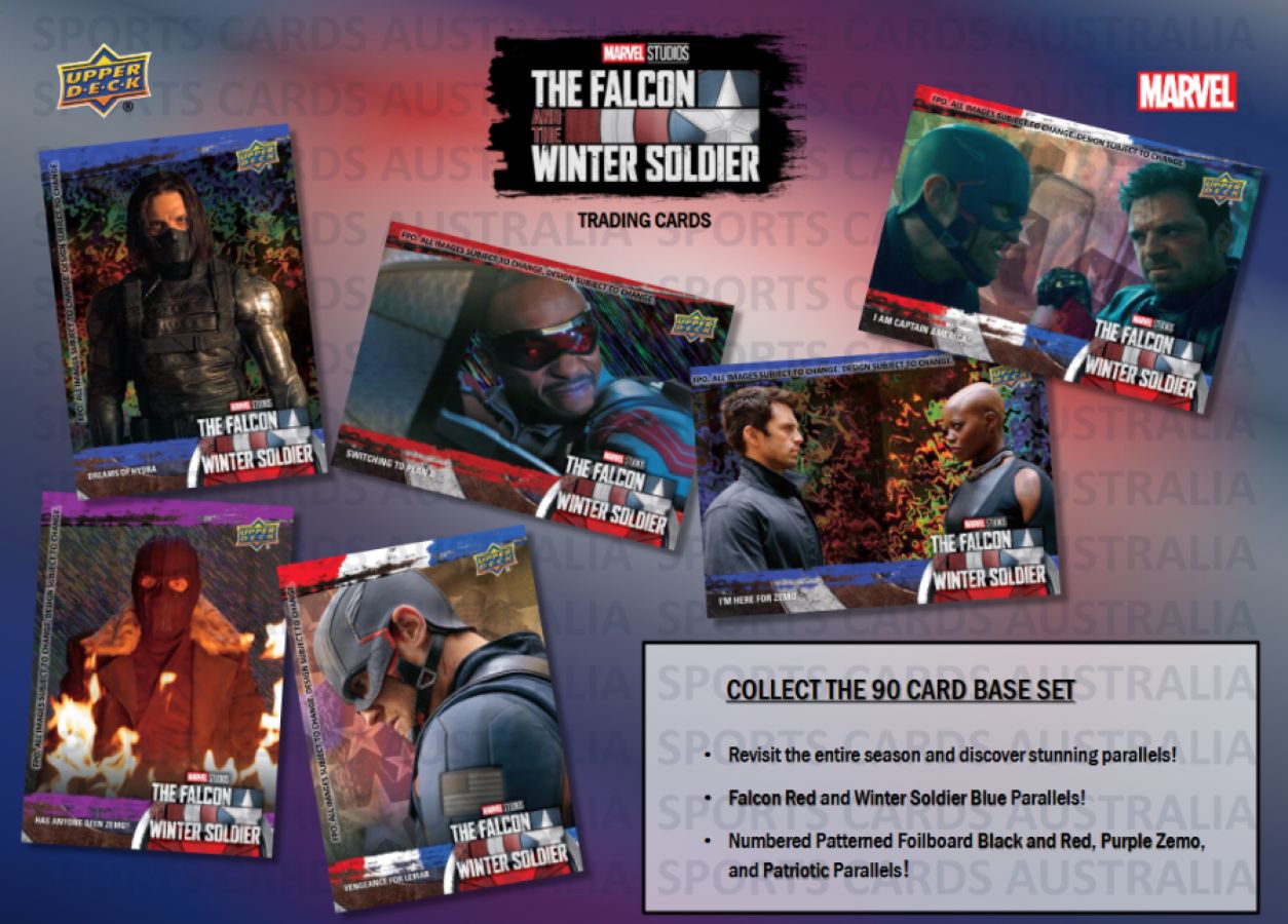 The Falcon and the Winter Soldier - Trading Cards (Display of 15)