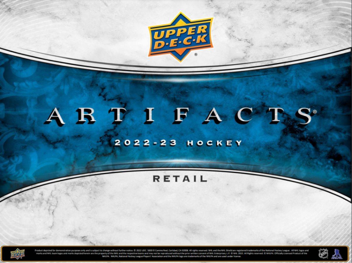 NHL - 2022/23 Artifacts Hockey Cards Blaster (Display of 7)