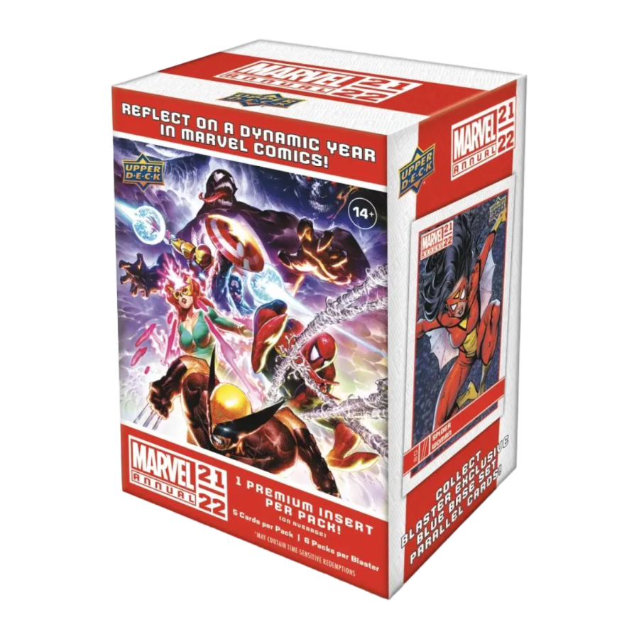 Marvel - Annual 21/22 TradingCards Blaster 6ct CDU