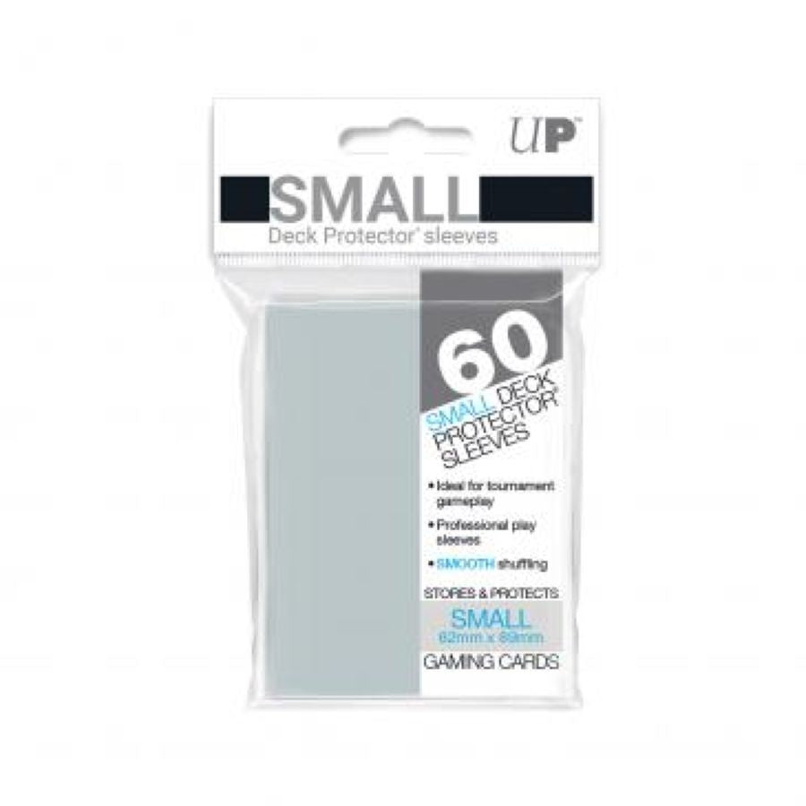 Ultra Pro 82962 – Deck Schutz Small Sleeves – 60 Transparente Hüllen Für Sammelkarten – Optimaler Schutz Ultra Pro 82962 – Deck Schutz Small Sleeves – 60 Transparente Hüllen Für Sammelkarten – Optimaler Schutz