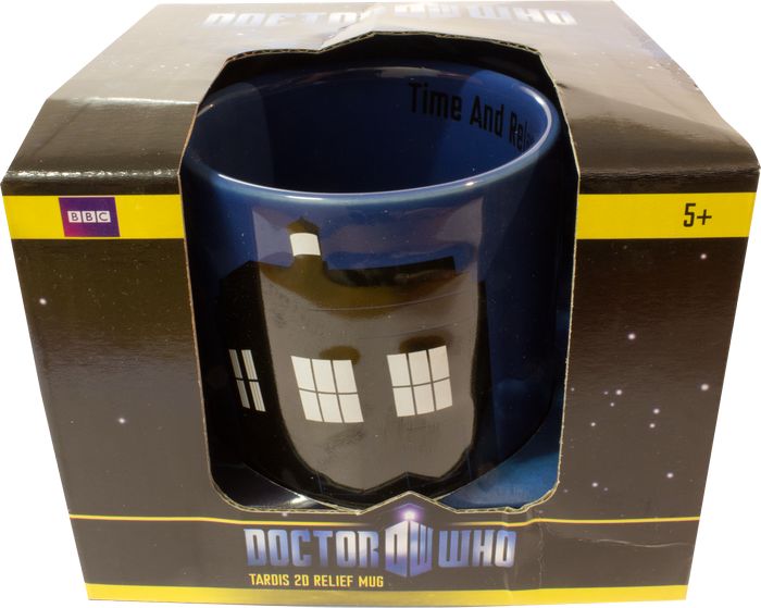 Doctor Who - TARDIS 2D Relief Mug - Ozzie Collectables