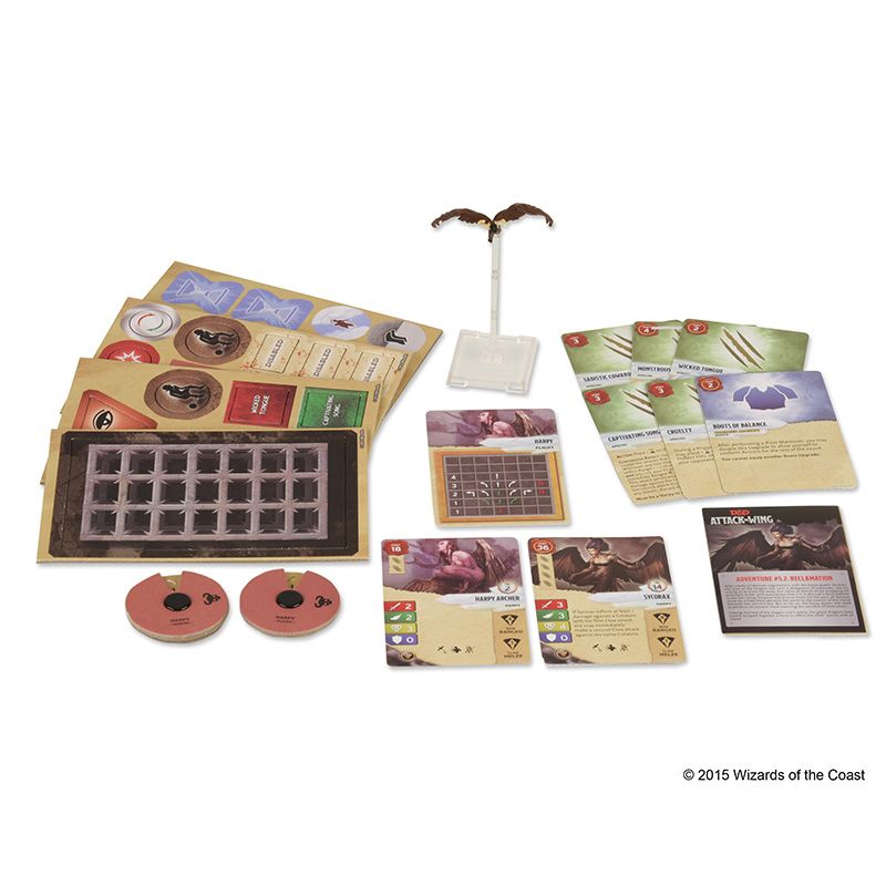 Dungeons & Dragons - Attack Wing Wave 3 Harpy Expansion Pack - Ozzie Collectables