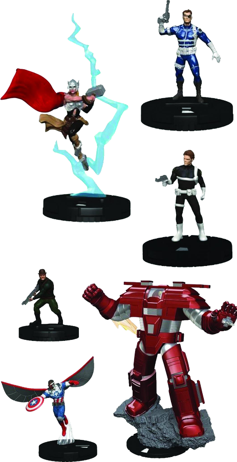 Heroclix - Nick Fury Agent of SHIELD Fast Forces 6 pack - Ozzie Collectables