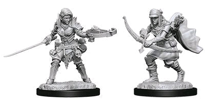 Pathfinder - Deep Cuts Unpainted Female Half-Elf Ranger - Ozzie Collectables
