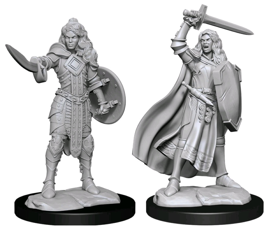 Pathfinder - Deep Cuts Unpainted Miniatures: Human Champion Female