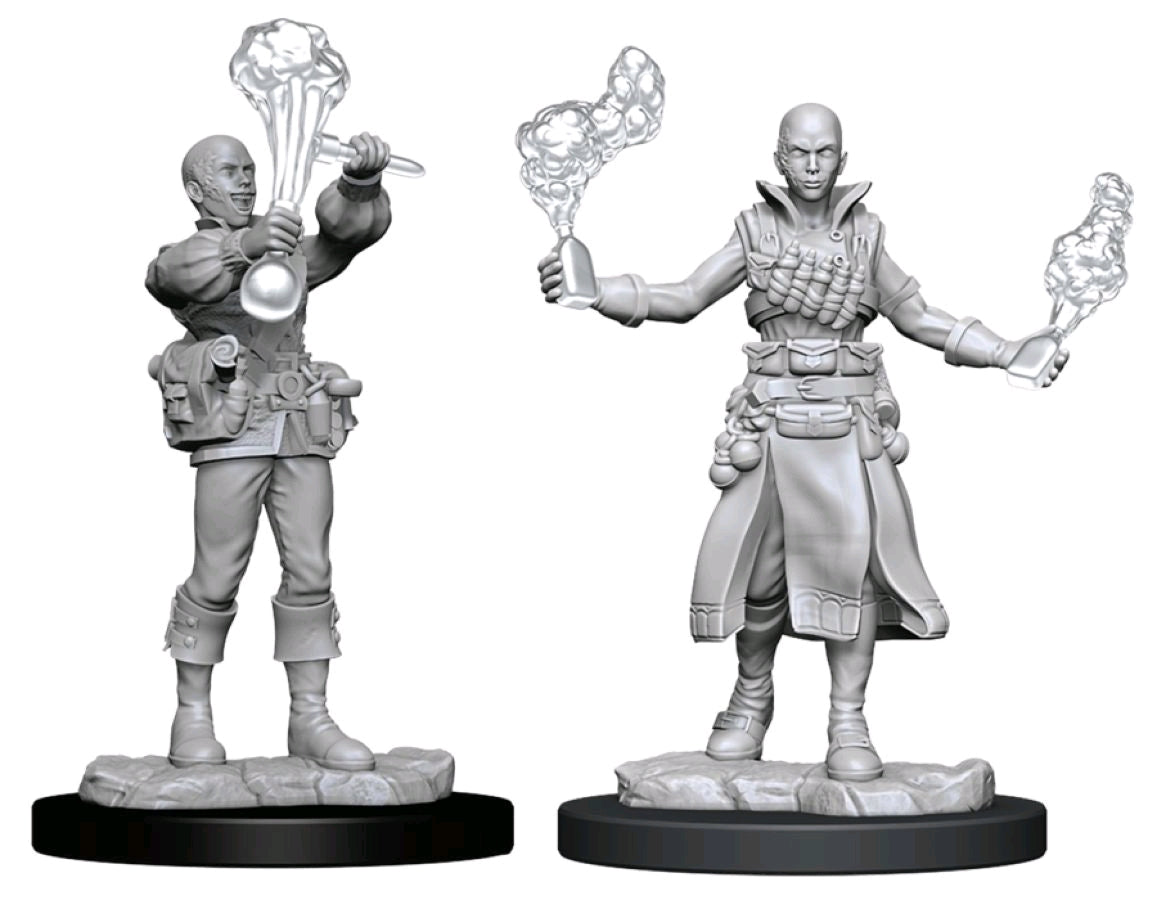 Pathfinder - Deep Cuts Unpainted Miniatures: Human Alchemist Female