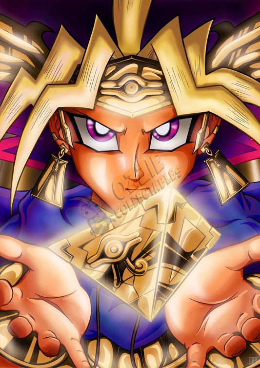 Yu-Gi-Oh! - Atem - Darren Tee Pei Art Print Poster