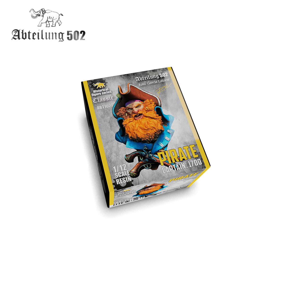Ak Interactive Historic Busts - Pirate Captain 1700 (1/10)