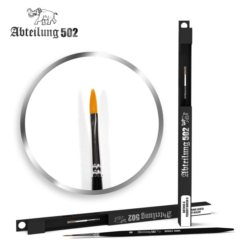 Abteilung 502 Deluxe Brushes - Filbert Brush 6