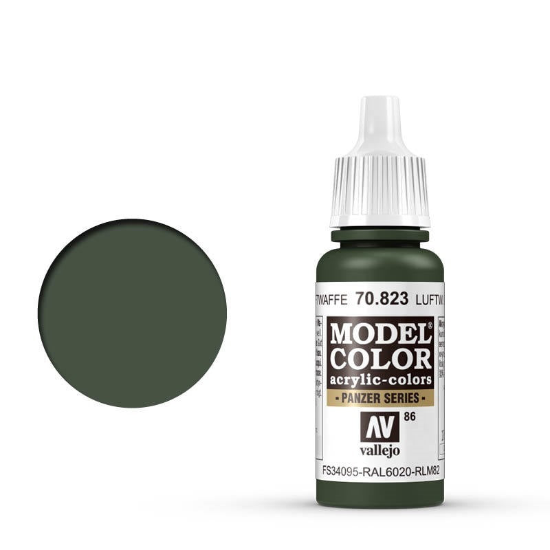 Vallejo Model Colour Luftwaffe Cam Green 17 ml