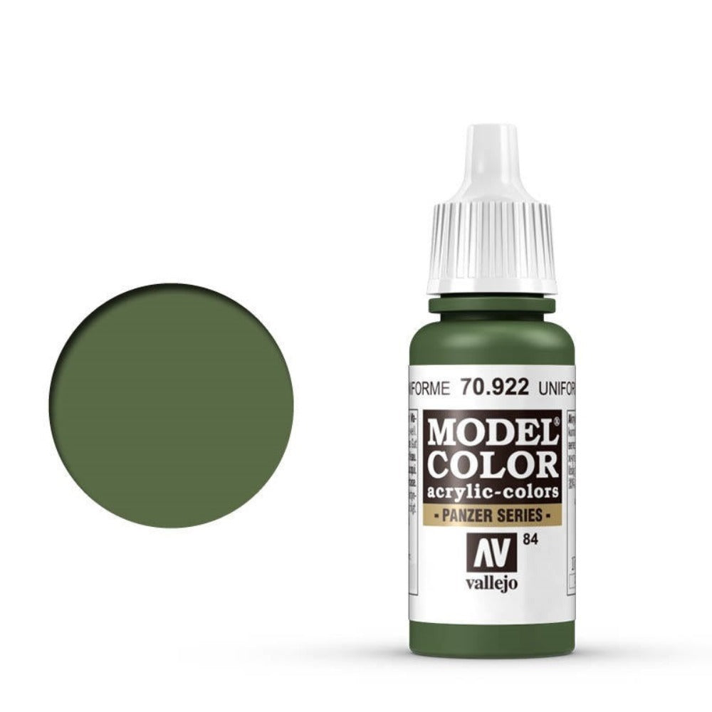Vallejo Model Colour Uniform Green 17 ml