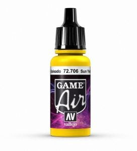 Vallejo Game Air Sunblast Yellow 17 ml - Ozzie Collectables
