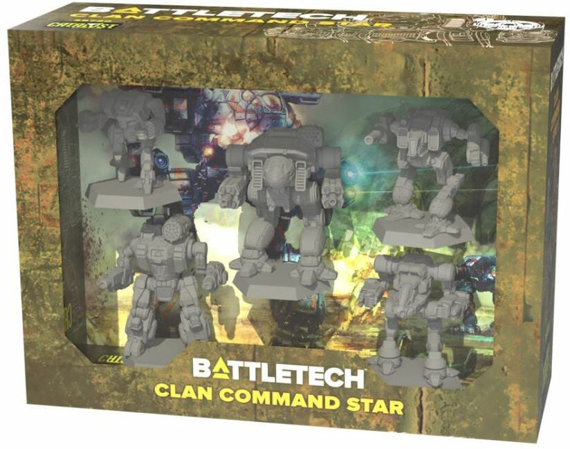 BattleTech Clan Command Star Miniatures