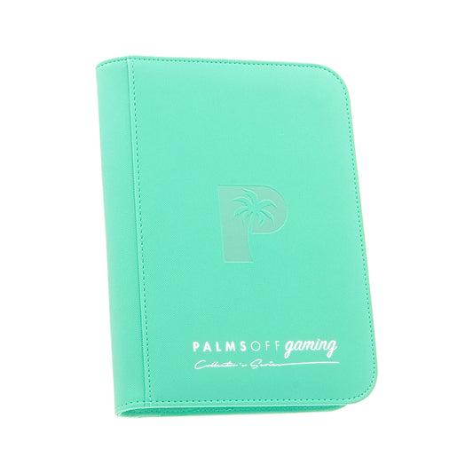 Collector's Series 4 Pocket Zip Trading Card Binder - TURQUOISE