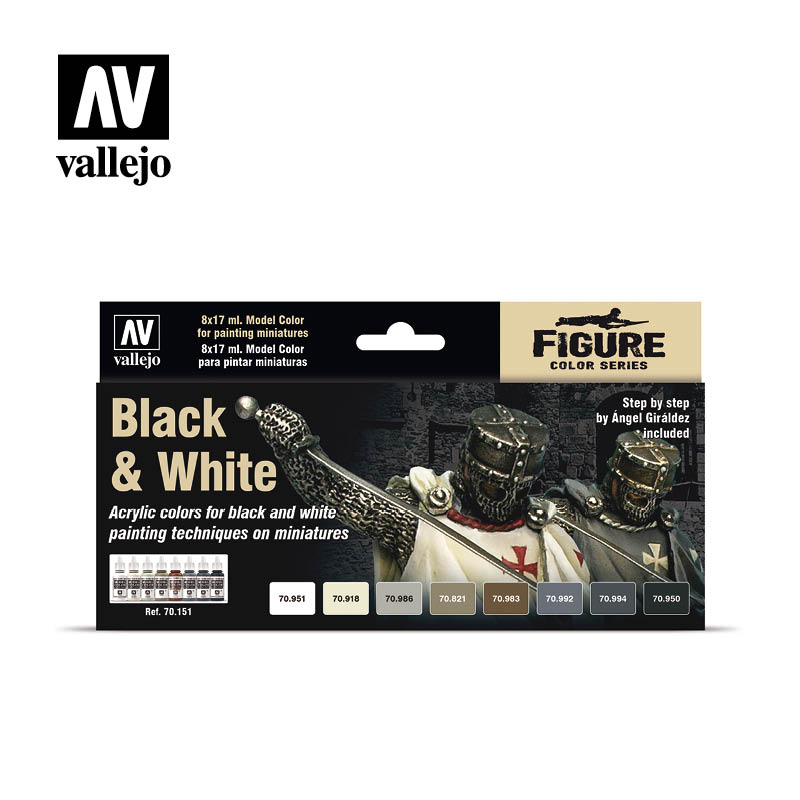 Vallejo Model Colour Faces Painting Set (8) by Jaume Ortiz - Ozzie Collectables