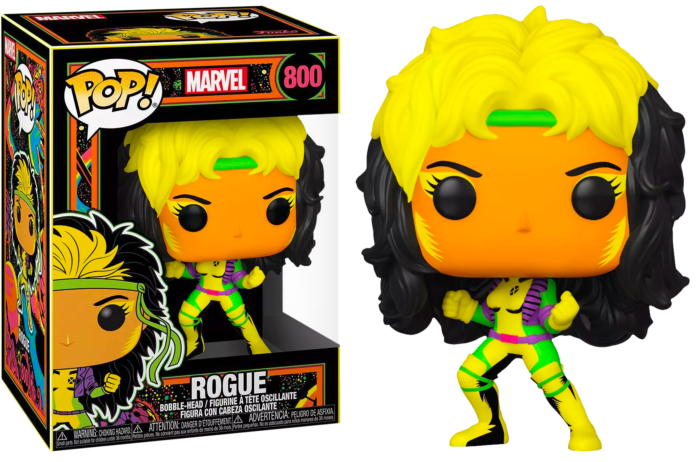 X-men - Rogue Blacklight US Exclusive Pop! Vinyl #800