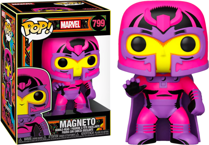 X-Men - Magneto Blacklight US Exclusive Pop! Vinyl #799