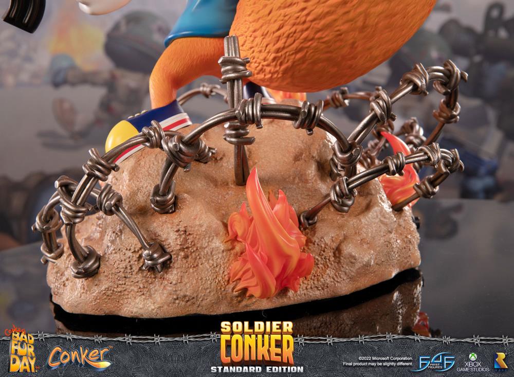 Conker - Soldier Conker Statue
