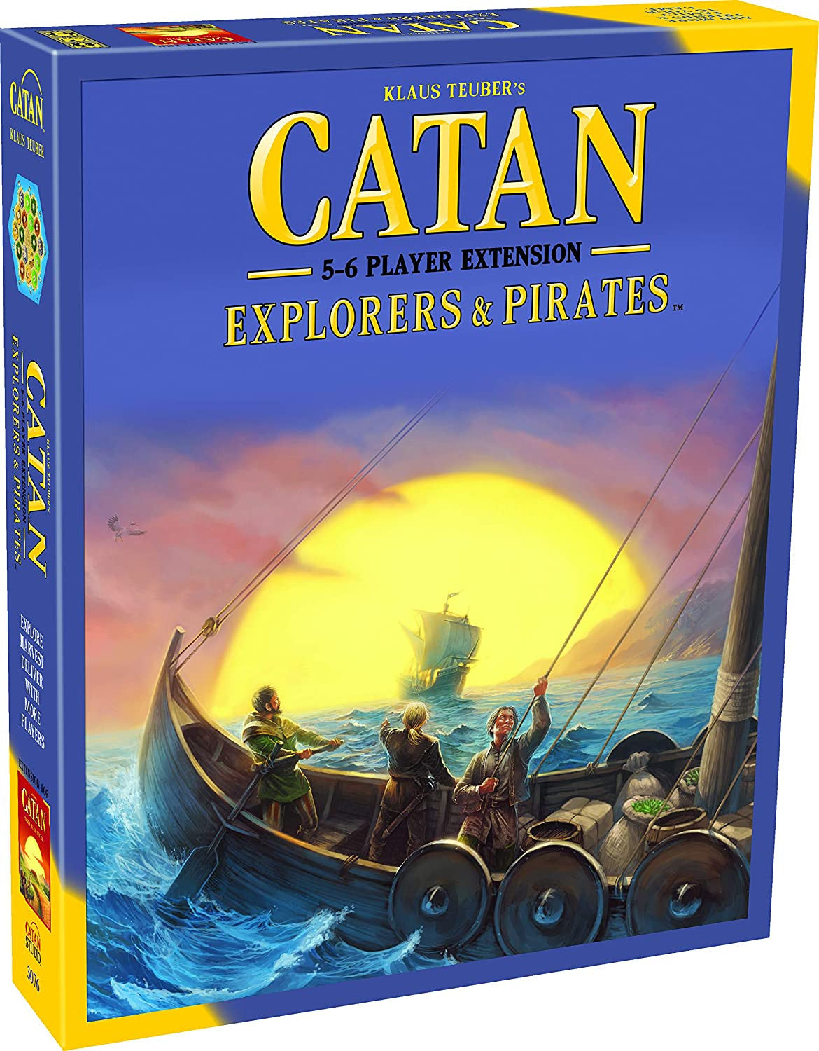 Catan Explorers and Pirates 5-6 Player Extension