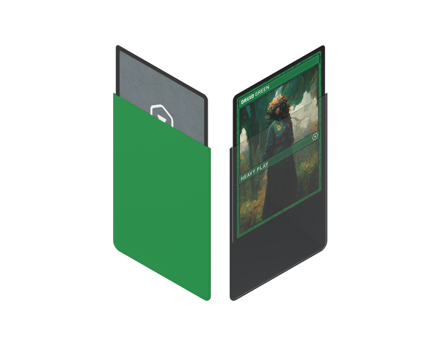 CURV Sleeves Standard 100 - Druid Green