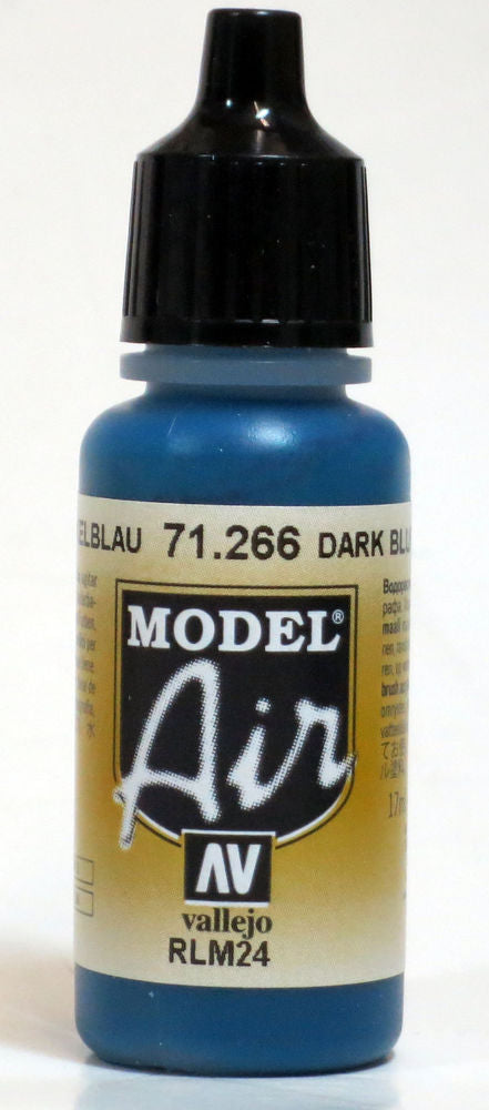 Vallejo Model Air Dark Blue RLM24 17 ml - Ozzie Collectables