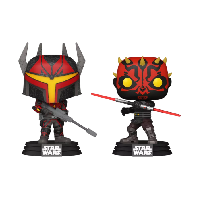Star Wars: Clone Wars - Darth Maul & Gar Saxon US Exclusive Pop! Vinyl 2-Pack