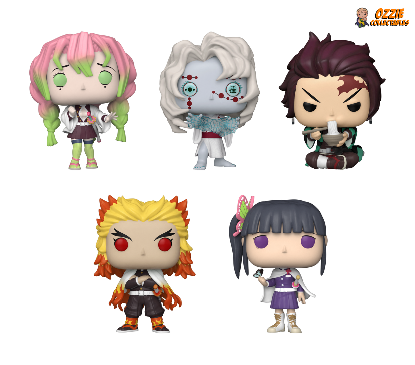 Demon Slayer Funko Fair 2023 Bundle - 5 POP! Vinyls