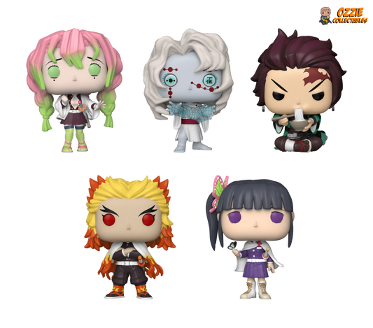 Demon Slayer Funko Fair 2023 Bundle - 5 POP! Vinyls