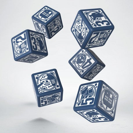 Q Workshop Doctor Who 6D6 RPG Deluxe Dice Set 6 - Ozzie Collectables