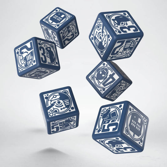 Q Workshop Doctor Who 6D6 RPG Deluxe Dice Set 6