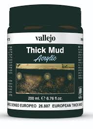 Vallejo Diorama Effects - European Thick Mud 200ml
