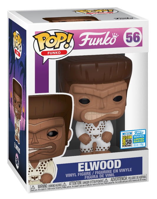 Elwood - Freaky Tiki Fundays 2019 SDCC Exclusive LE 1600 Pcs POP! Vinyl #56 - Ozzie Collectables