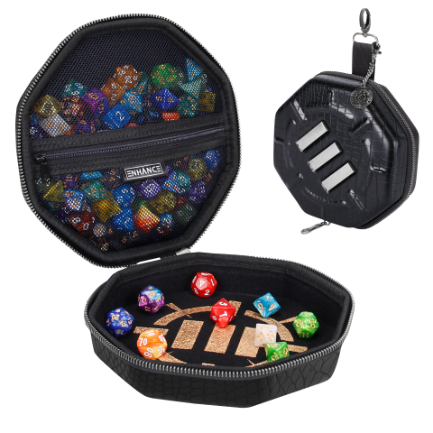 ENHANCE Tabletop Collector's Edition Dice Case Black