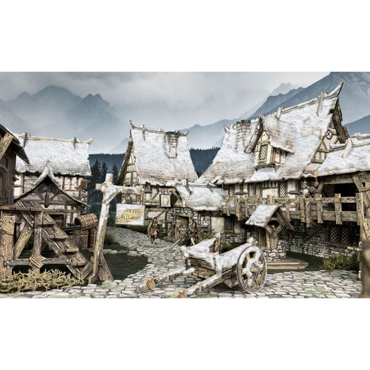 Battle Systems - Fantasy Wargames - Extended Range - Snow-Covered Roofs