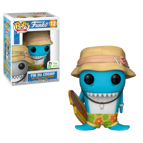 Fin Du Chomp (Blue) -  ECCC Funko Shop Exclusive POP! Vinyl #12 - Ozzie Collectables