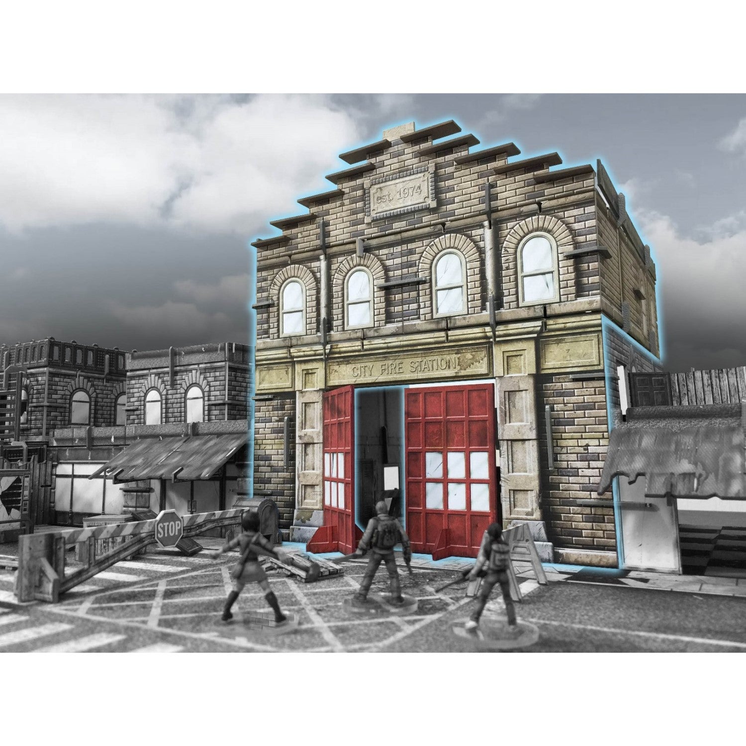 Battle Systems - Urban Apocalypse - Add-Ons - Fire Station