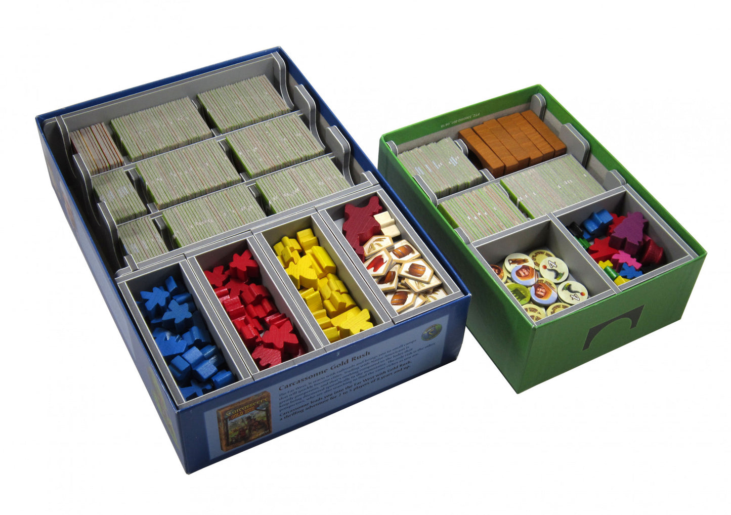 Folded Space Game Inserts - Carcassonne