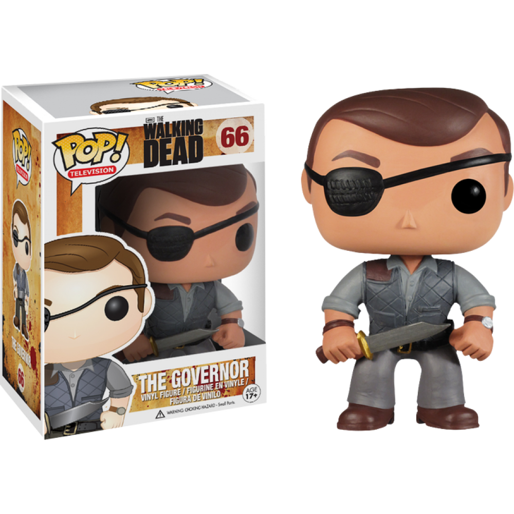 The Walking Dead The Governor POP Vinyl 66 FUN03290 Ozzie Collectables