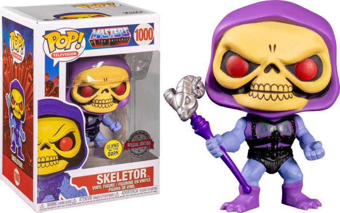 Masters Of The Universe - Skeletor (Glow) Pop! Vinyl #1000