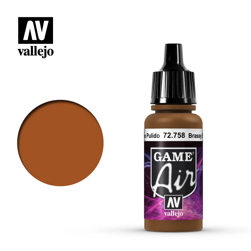Vallejo Game Air Brassy Brass 17 ml