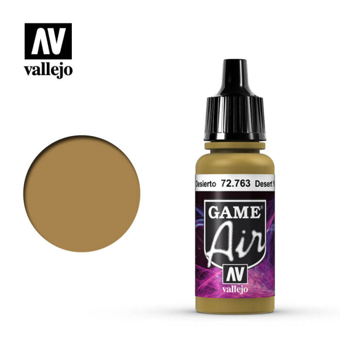 Vallejo Game Air Desert Yellow 17 ml
