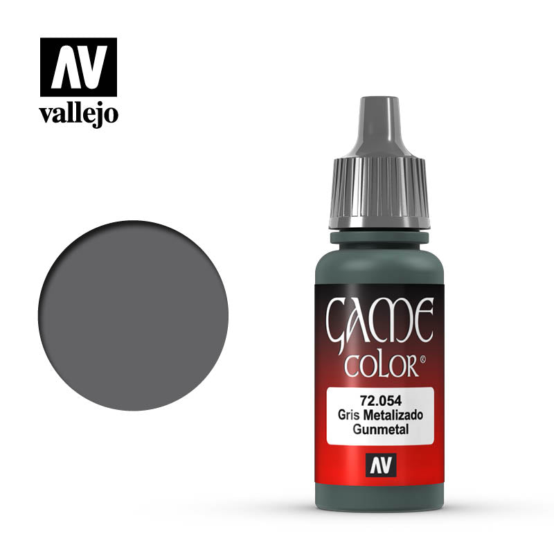 Vallejo Game Colour - Gunmetal Metal 17 ml