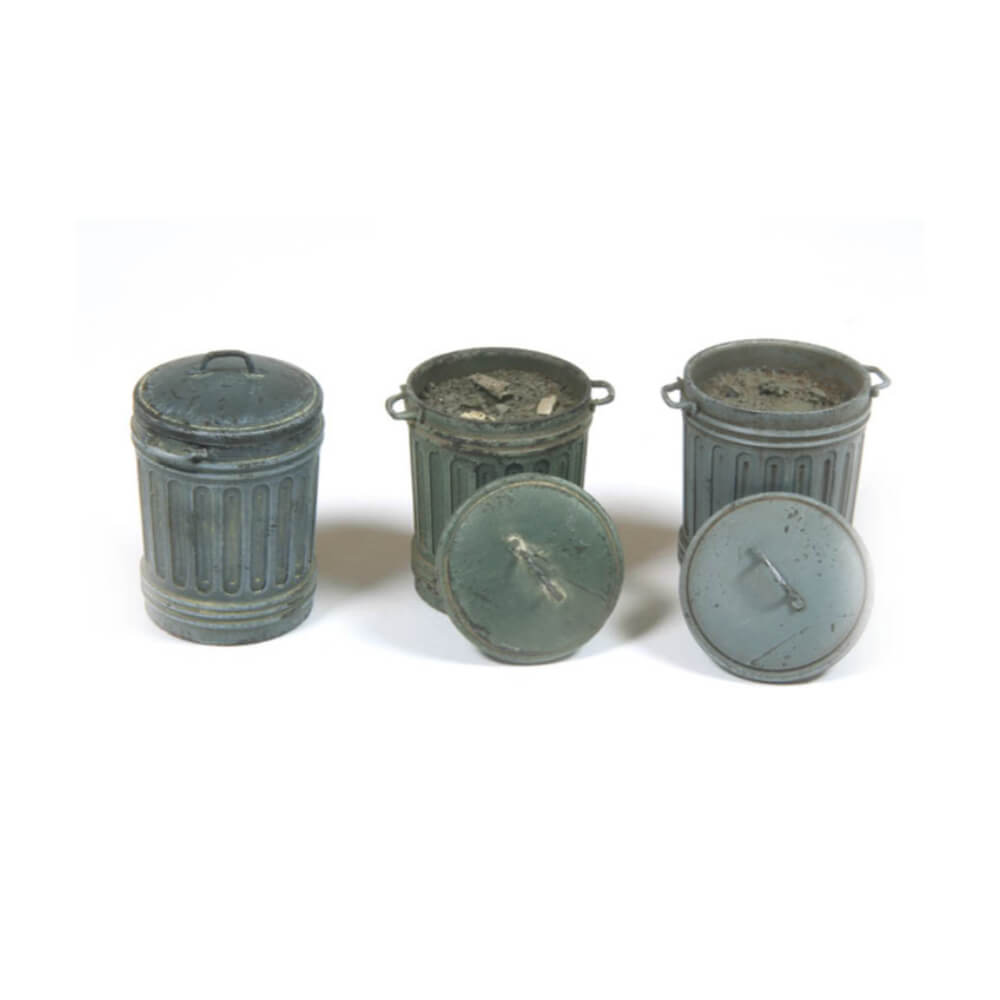 Vallejo Garbage Bins 1 Diorama Accessory - Ozzie Collectables