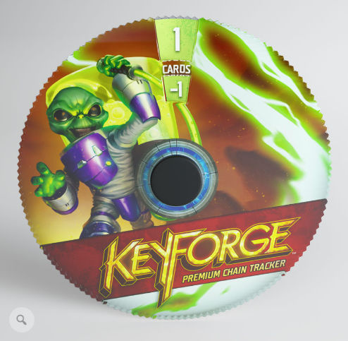 KeyForge Premium Chain Tracker Mars - Ozzie Collectables