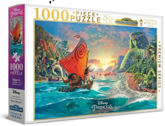 Harlington Thomas Kinkade PQ Disney Moana 1000 pieces